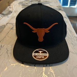 Texas Longhorns Black SnapBack Hat